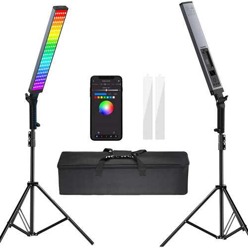 کیت نور باتوم لایت Neewer BH20C RGB Light Tube (2-Light Kit)